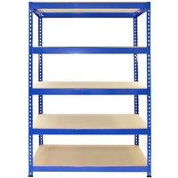 Monster Racking 3 X Q-rax Warehouse Shelves 120Cm, Blue