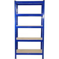 Monster Racking T-rax Heavy Duty Shelving Units Blue 75Cm W 30Cm D, Blue