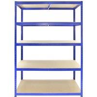 Monster Racking T-rax Strong Storage Shelves Blue 120Cm W 60Cm D, Blue