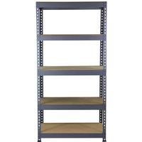Monster Racking Q-rax Grey Shelving Units - 90Cm X 180Cm X 50Cm, Grey