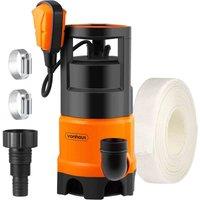 VonHaus 400W Water Drainage pump with 8m Hose, Grey