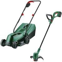 Bosch EasyMower 18V-32 + EasyGrasscut 18V-26, Green