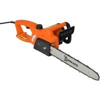 Durhand Electric Chainsaw Garden Tools 2000 W, 40 Cm Blade Corded Aluminum, Orange