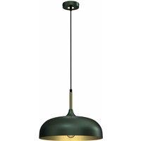 Milagro Pendant Lamp Lincoln Green/Gold 1XE27 35cm, Green