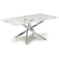 Astoria White/Silver COffee Table, White