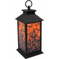 Global Gizmos Halloween Led Lantern, Black