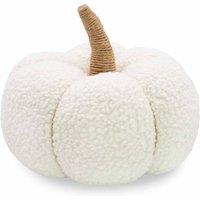 Benross 9inch Pumpkin D cor - White, White