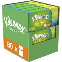 Kleenex Balsam Or Ultra Soft Pocket Tissues 10 Boxes Of 8 Pack, White