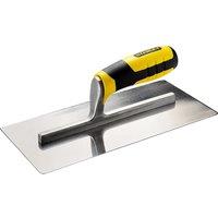 Stanley Trowel 320Mm X 130Mm Curved Corners, Silver
