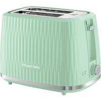 Russell Hobbs Eden 2 Slice Toaster Pistachio 27374, Green