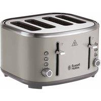 Russell Hobbs Stylevia 4 Slice Toaster Mocha 26293, Brown