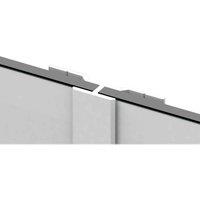 Kinewall White H Profile For Assembling 2 Panels In A Row, White