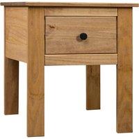 vidaXL Bedside Cabinet 46x40x57 cm Pine Panama Range, Brown