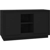 Vidaxl Sideboard Black 102X35X60 Cm Engineered Wood, Black