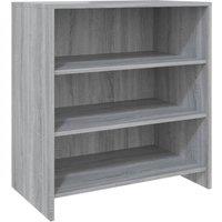 vidaXL Sideboard Grey Sonoma 70x40.5x75 cm Engineered Wood, Grey