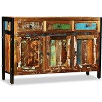 vidaXL Sideboard Solid Reclaimed Wood 120x35x76 cm, Brown