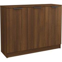 vidaXL Sideboard Brown Oak 90.5x30x70 cm Engineered Wood, Brown