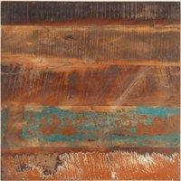 Vidaxl Square Table Top 60X60 Cm 25-27 Mm Solid Reclaimed Wood, Multi