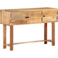 vidaXL Sideboard 115x35x75 cm Solid Acacia Wood, Brown