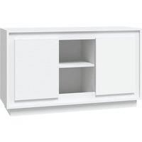 vidaXL Sideboard White 102x35x60 cm Engineered Wood, White