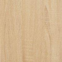 vidaXL Book Cabinet sideboard Sonoma Oak 66x30x130 cm Engineered Wood, Brown