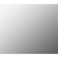 vidaXL Frameless Mirror 70x50 cm Glass, Silver