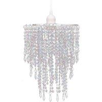 vidaXL Crystal Pendant Chandelier 22,5 x 30,5 cm, Multi