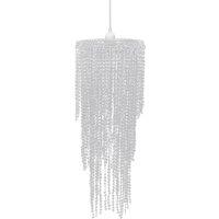 vidaXL Crystal Pendant Chandelier 26 x 70 cm, Multi