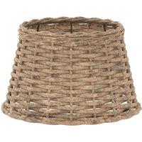 vidaXL Lamp Shade Brown 38x23 cm Wicker, Brown