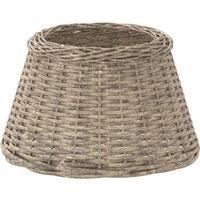 vidaXL Lamp Shade Brown 45x28 cm Wicker, Brown