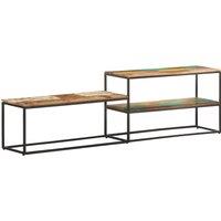 Vidaxl Tv Cabinet 180X30X50 Cm Solid Reclaimed Wood, Brown