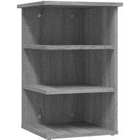 vidaXL Side Cabinet Grey Sonoma 35x35x55 cm Engineered Wood, Grey