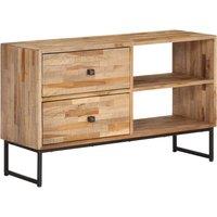 vidaXL Tv Cabinet Reclaimed Teak Wood 90x30x55 cm, Brown