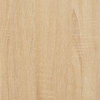 vidaXL Storage Cabinet Sonoma Oak 60x29.5x90 cm Engineered Wood, Brown