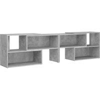 vidaXL Tv Cabinet Concrete Grey 149x30x52 cm Engineered Wood, Grey