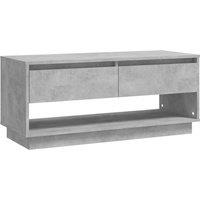 vidaXL Tv Cabinet Concrete Grey 102x41x44 cm Engineered Wood, Grey