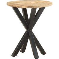 vidaXL Side Table 48x48x56 cm Solid Mango Wood, Brown