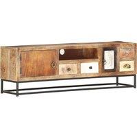 Vidaxl Tv Cabinet 120X30X40 Cm Solid Reclaimed Wood, Brown