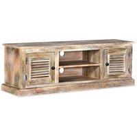 vidaXL Tv Cabinet Solid Mango Wood, Brown