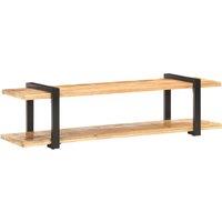 vidaXL Tv Cabinet 160x40x40 cm Solid Rough Mango Wood, Brown
