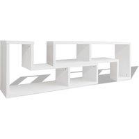 vidaXL Tv Cabinet Double L-shaped White, White