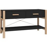 vidaXL Tv Cabinet Black 82x38x45 cm Engineered Wood, Black