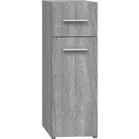 vidaXL Apothecary Cabinet Grey Sonoma 20x45.5x60 cm Engineered Wood, Grey