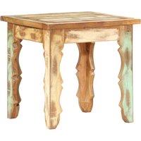 vidaXL Coffee Table 40x40x40 cm Solid Reclaimed Wood, Brown