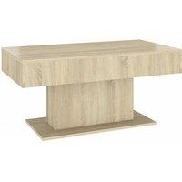 vidaXL Coffee Table Sonoma Oak 96x50x45 cm Engineered Wood, Brown