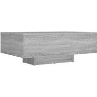 vidaXL Coffee Table Grey Sonoma 85x55x31 cm Engineered Wood, Grey