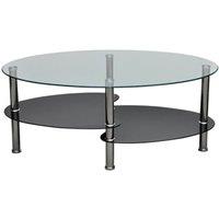 vidaXL Coffee Table With Exclusive Design Black, Black