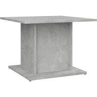 vidaXL Coffee Table Concrete Grey 55.5x55.5x40 cm Engineered Wood, Grey