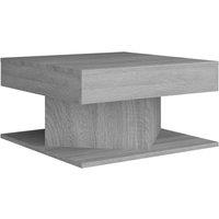 vidaXL Coffee Table Grey Sonoma 57x57x30 cm Engineered Wood, Grey
