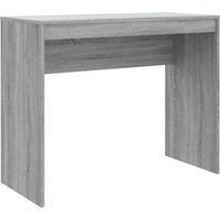 vidaXL Desk Grey Sonoma 90x40x72 cm Engineered Wood, Grey